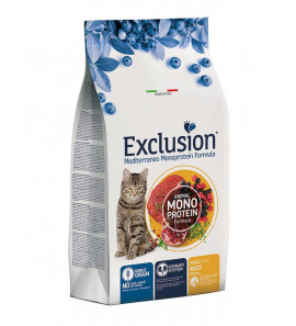 EXCLUSION MEDITERRANEAN NOBLE GRAIN CAT BEEF