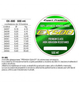 EXPERT MONOFILAMENT EX-500 FOR 500MT REEL