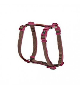 CAMON BROWN AND CYCLAMEN ADJUSTABLE HARNESS