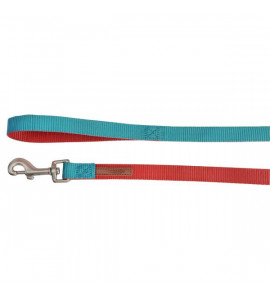 CAMON LEASH IN RED NYLON AND OCTANIUM