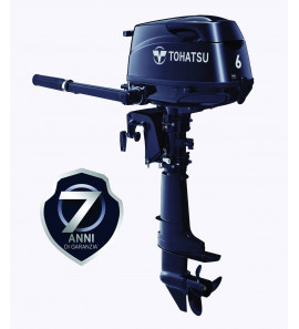 TOHATSU FUORIBORDO 4 TEMPI 6HP 7 ANNI DI GARANZIA
