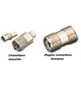 OSCULATI SPINA CONNESSIONE VHF CONNETTORE FEMMINA