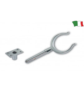 GFN SCALMIERA IN OTTONE CROMATO 58MM