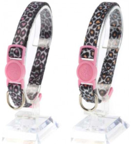 LEOPET PRINTED LEOPARD COLLAR FOR CATS