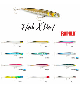 RAPALA ARTIFICIALI DARDO FLASH-X 14CM 42GR