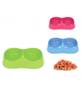 LEOPET MAYA DOUBLE BOWLS