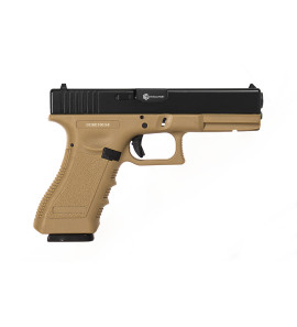 EVOLUTION PISTOLA A GAS E017 TAN