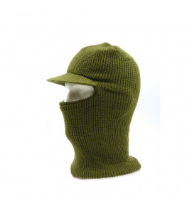 CAMOR MILITARY BALACLAVA WITH GREEN VISOR