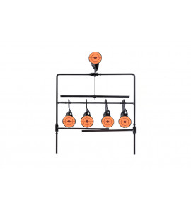 SUPPORT WITH AIRGUN STEEL TARGET IV TARGETS