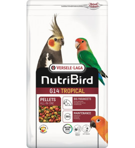 MANGIME ESTRUSO G14 TROPICAL NUTRIBIRD 10KG