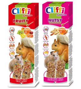 CLIFFI STICKS PER CRICETI E SCOIATTOLI 110GR