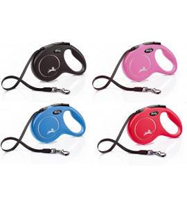 FLEXI LEASH S 5MT CLASSIC IN FETTUCCINA