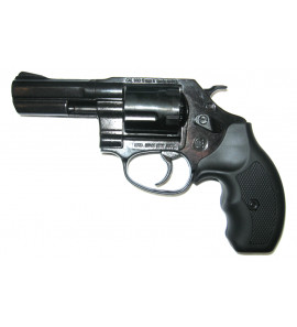 BRUNI REPLICA REVOLVER 380 BRUNI 2.5" NICKEL PLATED BLANK GUN