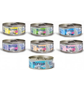 MONGE CAT DELICATE CANS 80GR
