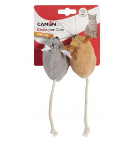 CAMON TOPINO IN PELUCHE CON PORTA ERBA GATTA