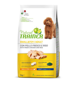 NATURAL TRAINER ADULT SMALL E TOY POLLO FRESCO E RISO