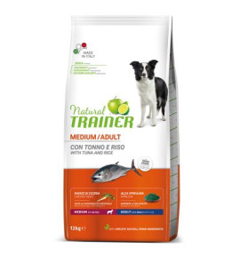 NATURAL TRAINER MEDIUM ADULT CON TONNO E RISO