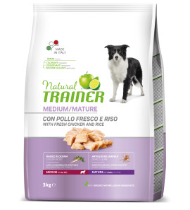 NATURAL TRAINER MEDIUM MATURE CON POLLO E RISO