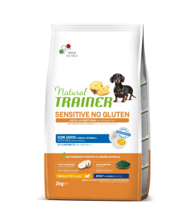 NATURAL TRAINER SENSITIVE ADULT CON UOVO E CEREALI INTEGRALI