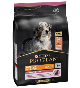 PURINA ADULT MEDIUM LARGE 7+ SENSITIVE SKIN SALMONE 14KG