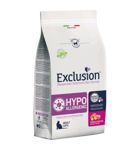 EXCLUSION DIET CAT HYPO ALLERGENIC MAIALE E PATATE 300GR