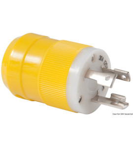 OSCULATI STAINLESS STEEL MALE PLUG MARINCO 30A