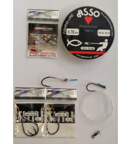 TERMINALS FOR LIVE TROLLING IN FLUOROCARBON