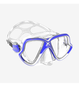 MARES MASCHERA X-VISION MID 2.0 BIANCO AZZURRA