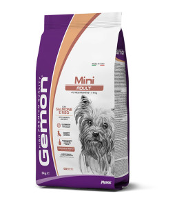 GEMON DOG MINI ADULT SALMON AND RICE 3KG