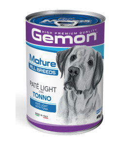 GEMON TONNO LIGHT LATTINA PATE CANE 400gr