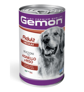 GEMON BITES DOG LAMB AND RICE 1250gr