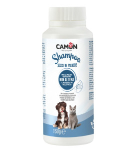 CAMON DRY SHAMPOO POWDER 150GR FOR DOGS AND CATS