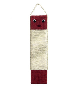 CAMON SIMPLE SCRATCHING POST WITH CAT FACE