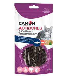 CAMON SNACK ACTIBONES CON MERLUZZO E POLLO PER GATTI