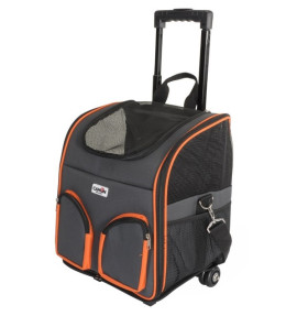 CAMON TRASPORTINO TROLLEY CON TASCHE FRONTALI