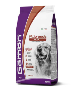 GEMON DOG ALL BREEDS AGNELLO E RISO