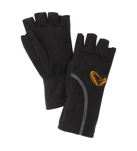 SAVAGE GEAR BLACK FLEECE GLOVES