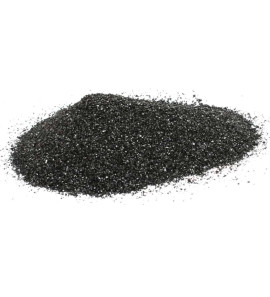 CROSSES FINE BLACK SAND FOR AQUARIUM 0.3-0.9 mm 5KG