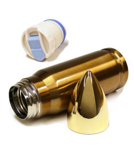 BULLET-SHAPED STAINLESS STEEL THERMOS