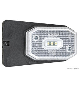 OSCULATI FRONT LED POSITION LIGHT WITH BRACKET