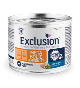 EXCLUSION DIET METABOLIC & MOBILITY MAIALE ALL BREED 200GR