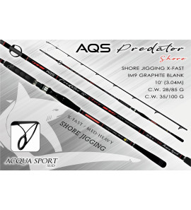 AQS CANNA PREDATOR SHORE JIGGING 3,04mt