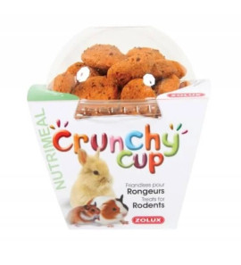 ZOLUX CRUNCHY LINSEED AND CARROT CUP 200GR