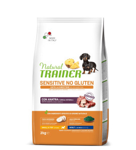 NATURAL TRAINER SENSITIVE ADULT CON ANATRA E CEREALI