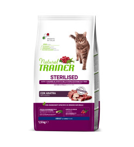 NATURAL TRAINER ADULT STERILIZZATO CON ANATRA