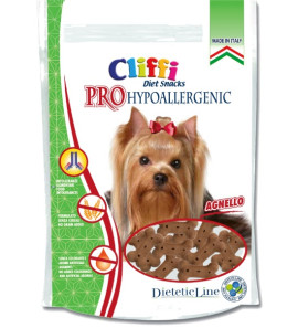 CLIFFI PRO HYPOALLERGENIC SNACK AGNELLO 100GR