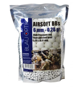 BLAUOPTIK AIRSOFT PELLETS 1KG BAG