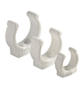 OSCULATI WHITE PLASTIC CLIP