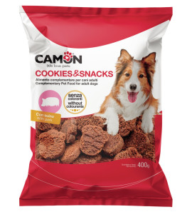 CAMON SNACK BISCOTTI PAWS CON SUINO 400GR