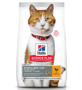 HILL'S CAT STERILIZED CHICKEN 1.5KG